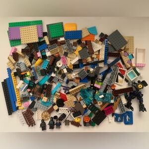 LEGO Bulk Lot Assortment Brick Blocks Plates Pieces Parts Figurines